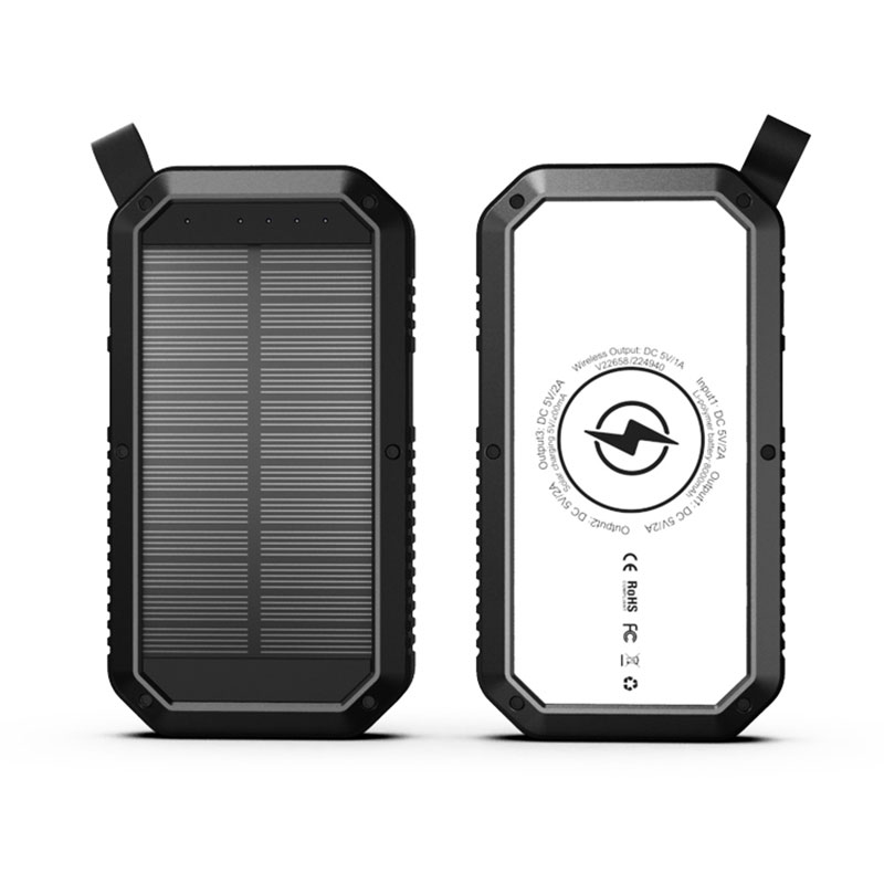 Solar Power Bank 20000mAh ກັນນ້ຳ