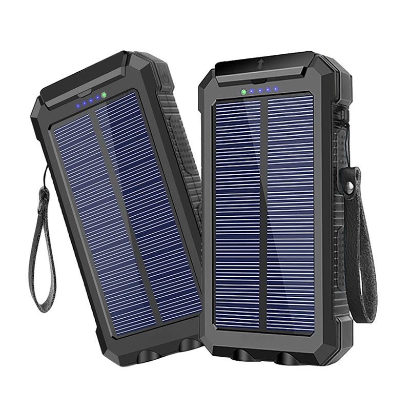 Solar Power Bank ສາກໄວສຳລັບໂທລະສັບມືຖື