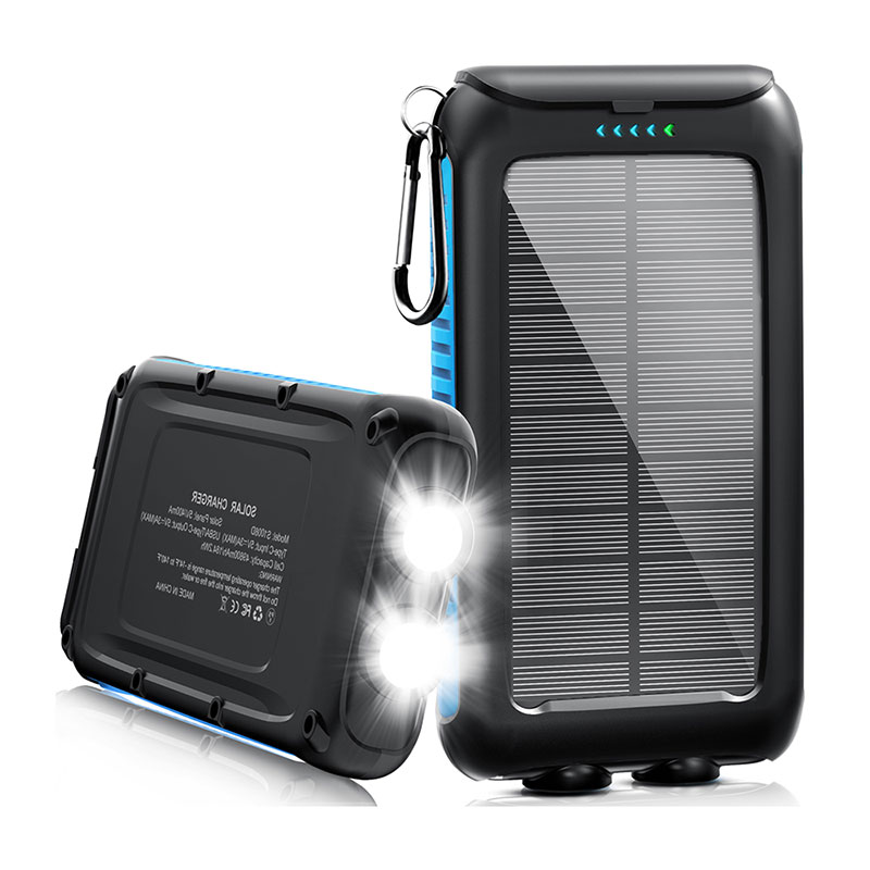 ເຄື່ອງສາກແບບພົກພາ 30000mAh Solar Power Bank